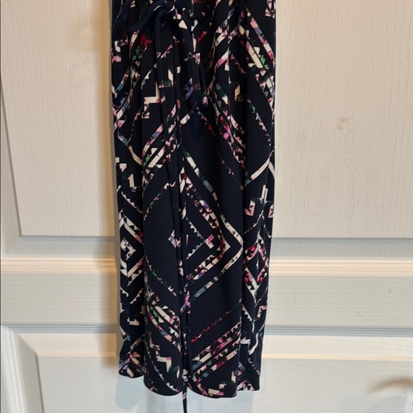 Banana Republic Blue Pink Halter Dress - Picture 5 of 9